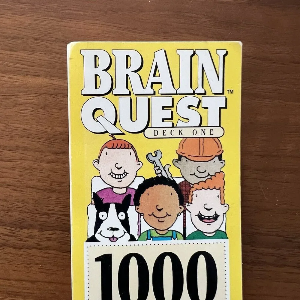 Brain Quest Learn Q & A Multi Sub Grade 3 Ages 8-9 Quiz Deck Vintage 1st Ed 1992 - Picture 5 of 8